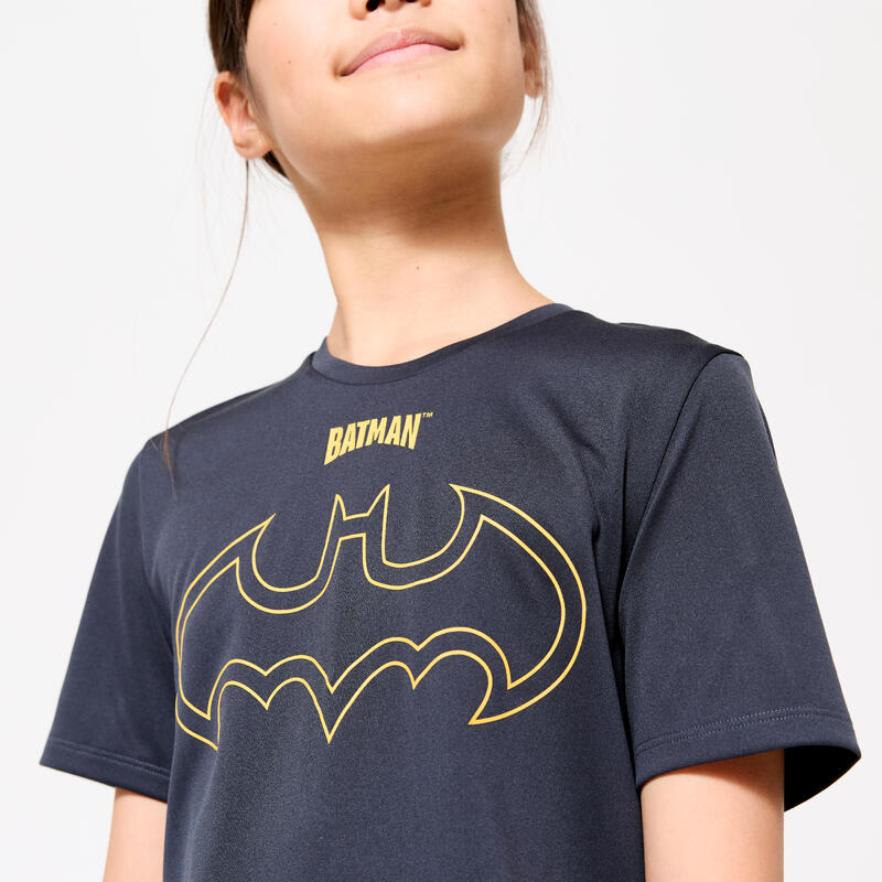Tricou respirant sport cu logo Batman Negru Băieți
