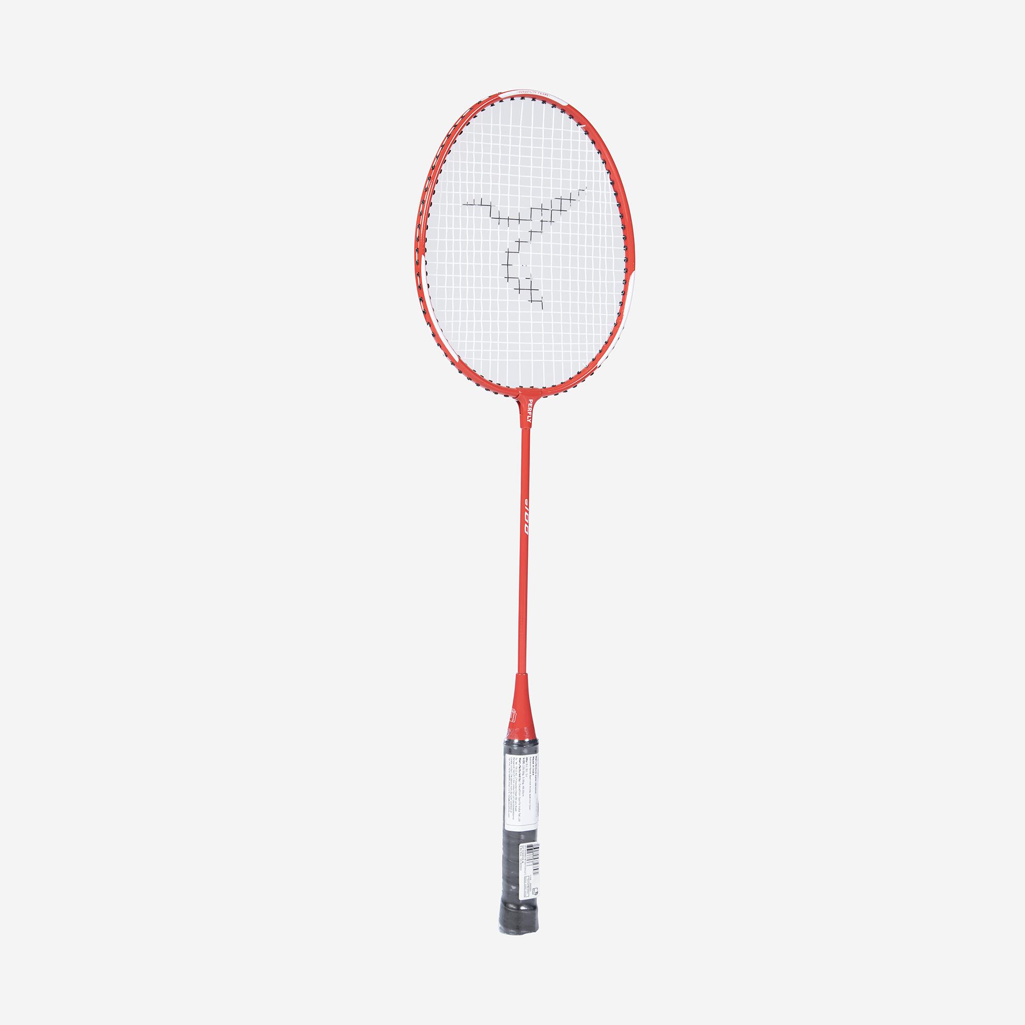 Adult Badminton Racket BR 100 Set Starter Blue Red