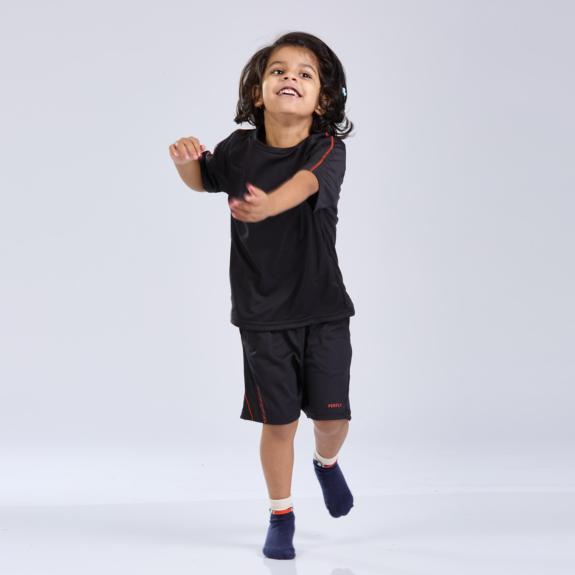 Kids Badminton Shorts 530 Black