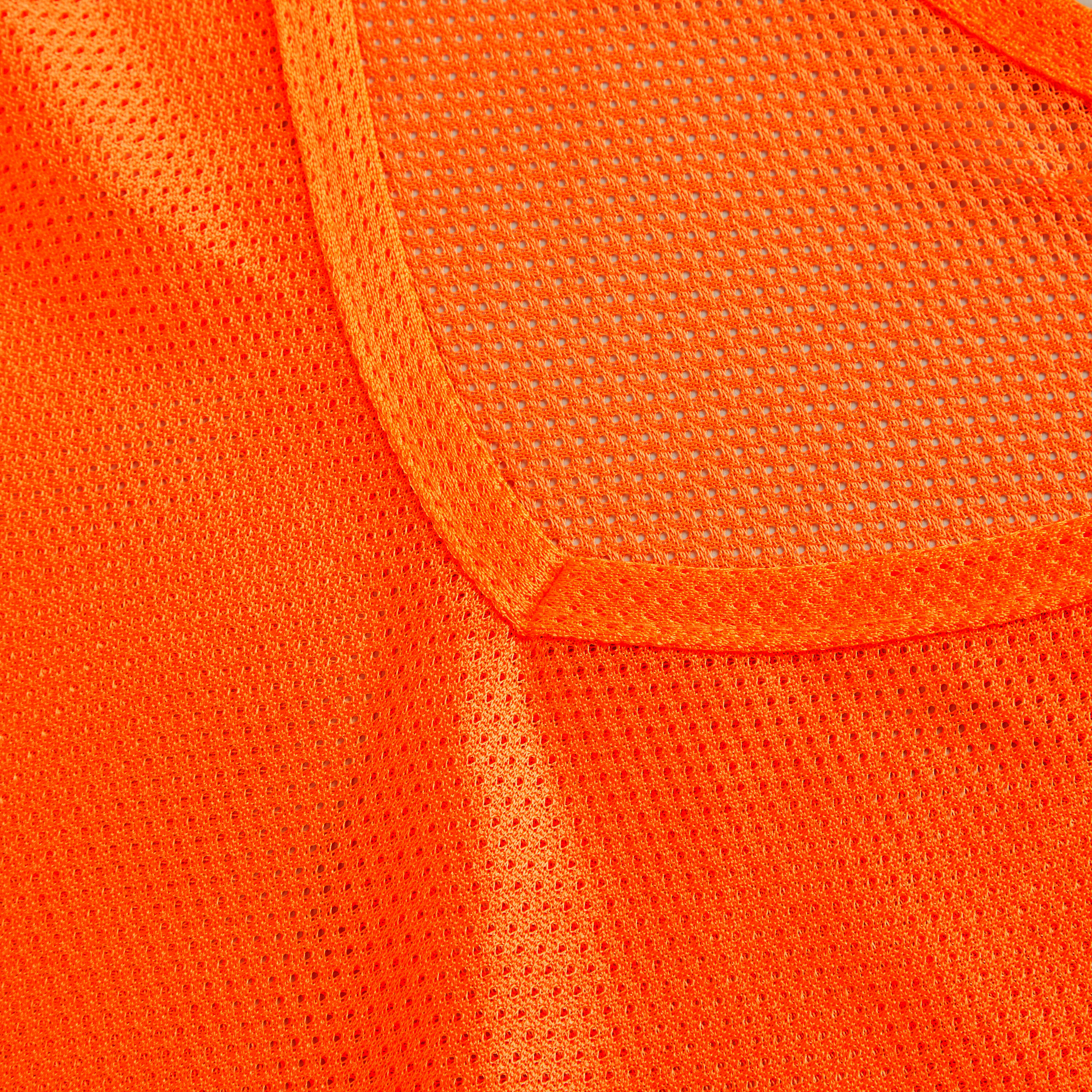 Mitre Club Pack of 10 Bibs Orange Junior 5/6