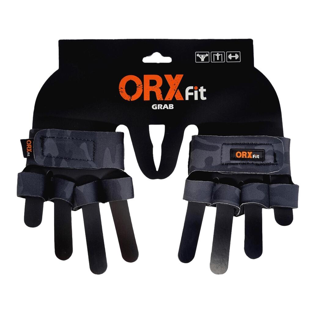 GUANTES LEVANTAMIENTO PESAS ORXFIT CAMUFLAJE NEGRO