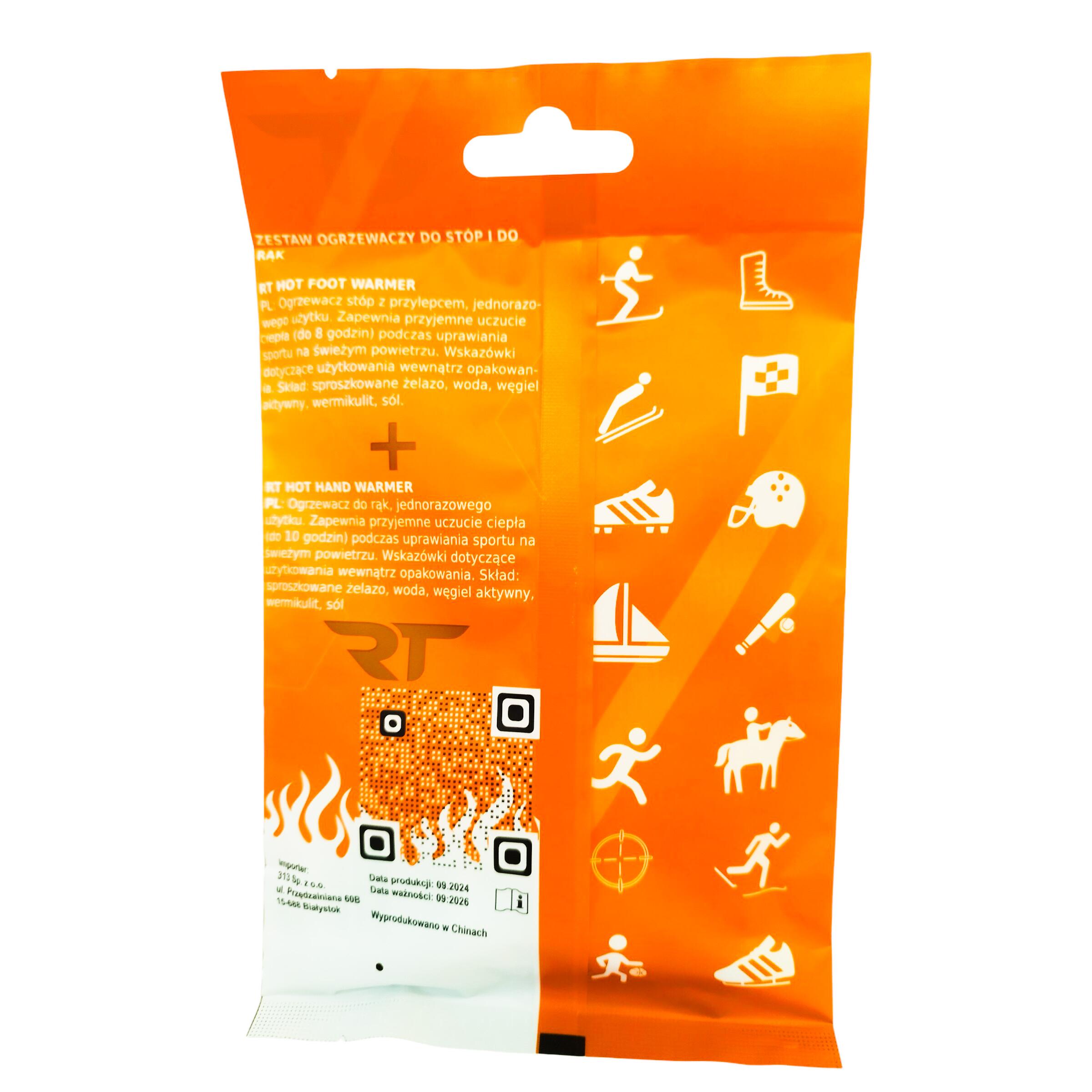 Zestaw ogrzewaczy RT Hot Hand+Foot Mix 2 pary 2/2