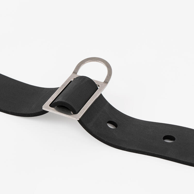 Anneau de fixation ceinture pour la plongée, apnée et chasse sous-marine inox