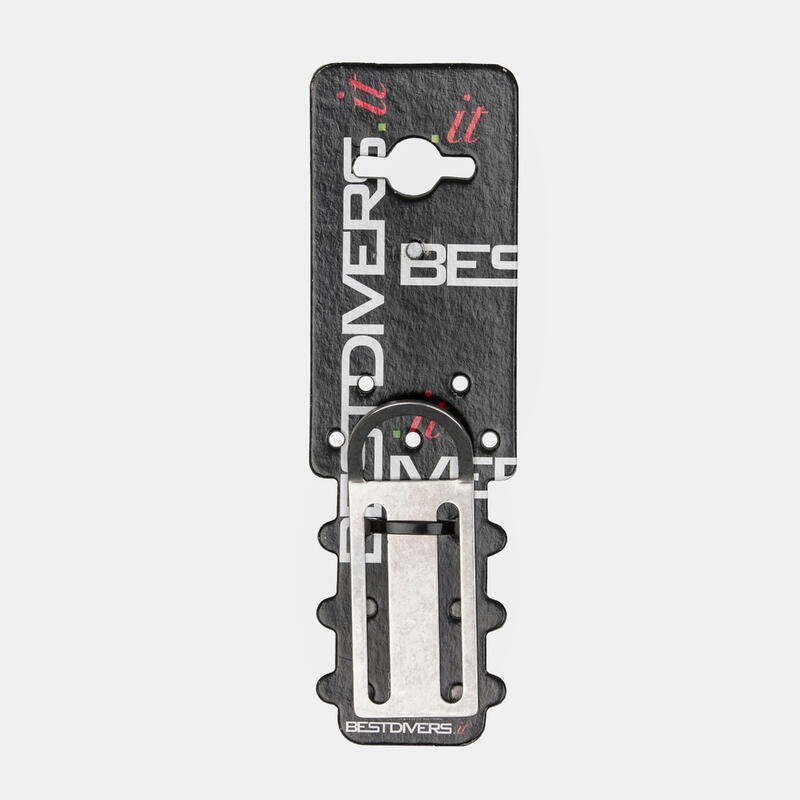 Anneau de fixation ceinture pour la plongée, apnée et chasse sous-marine inox