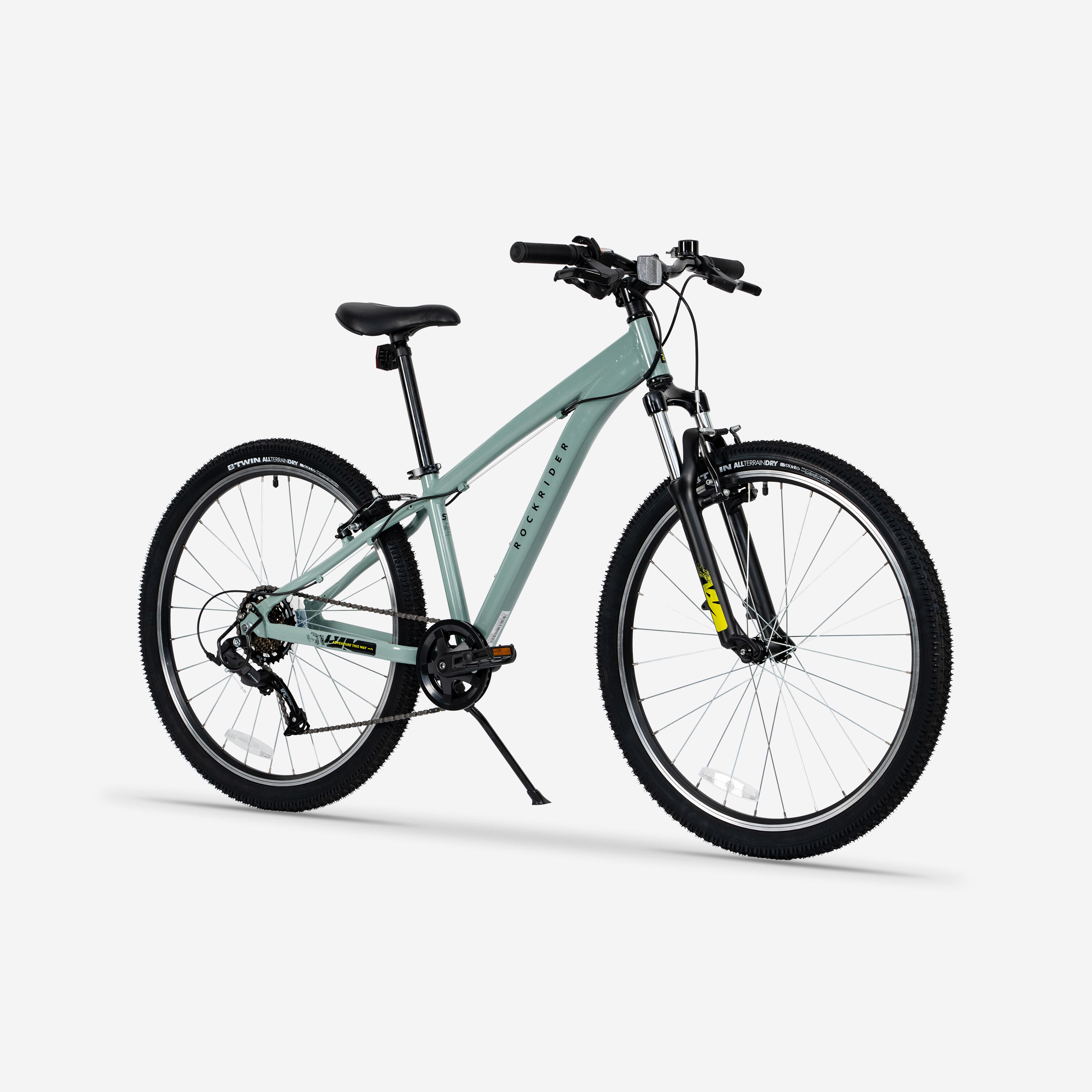 26" Kids Bike EXPL 500 (9 - 12 Years) - Khaki Green MTB