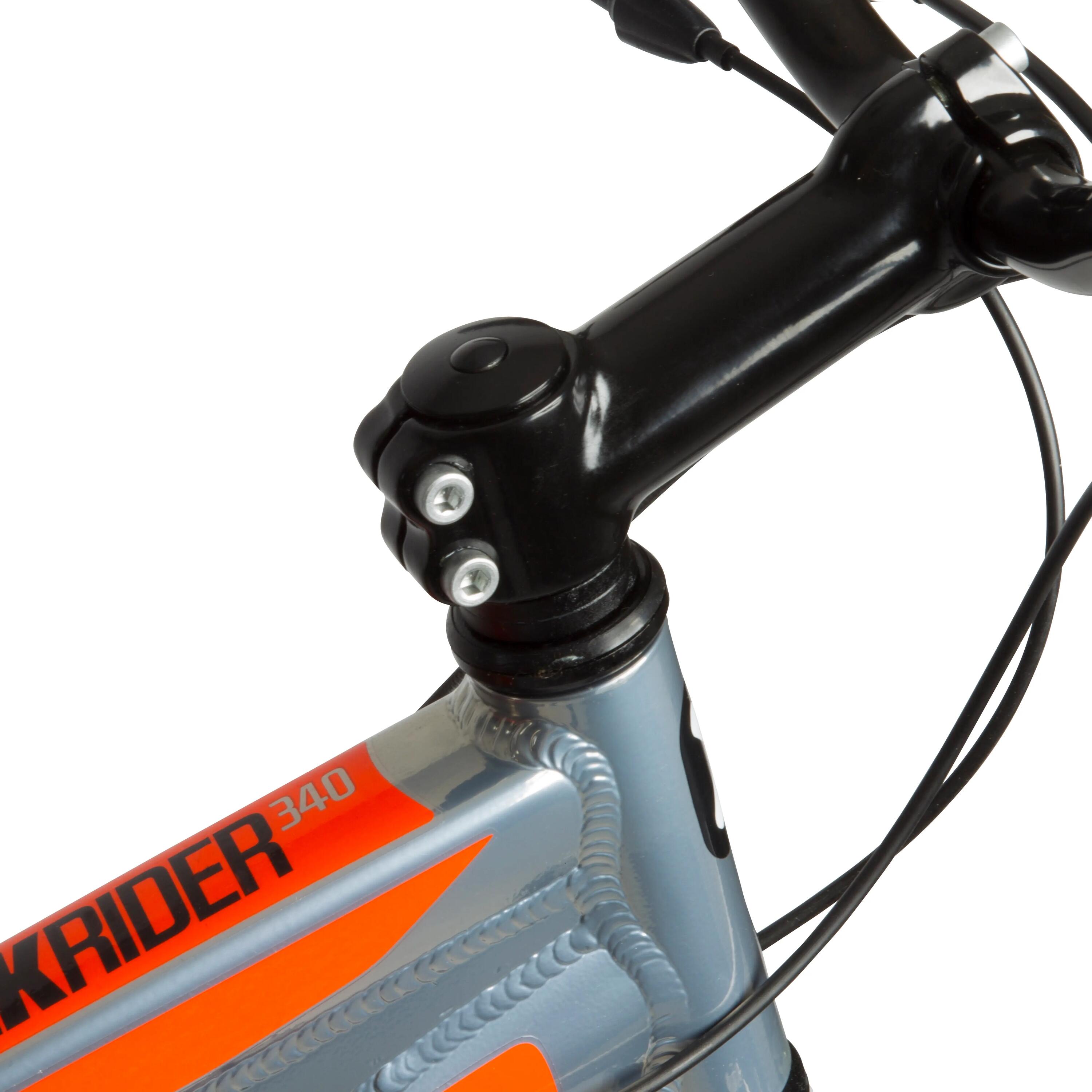 Rockrider 340 MTB - Chrome/Orange/Black 4/12
