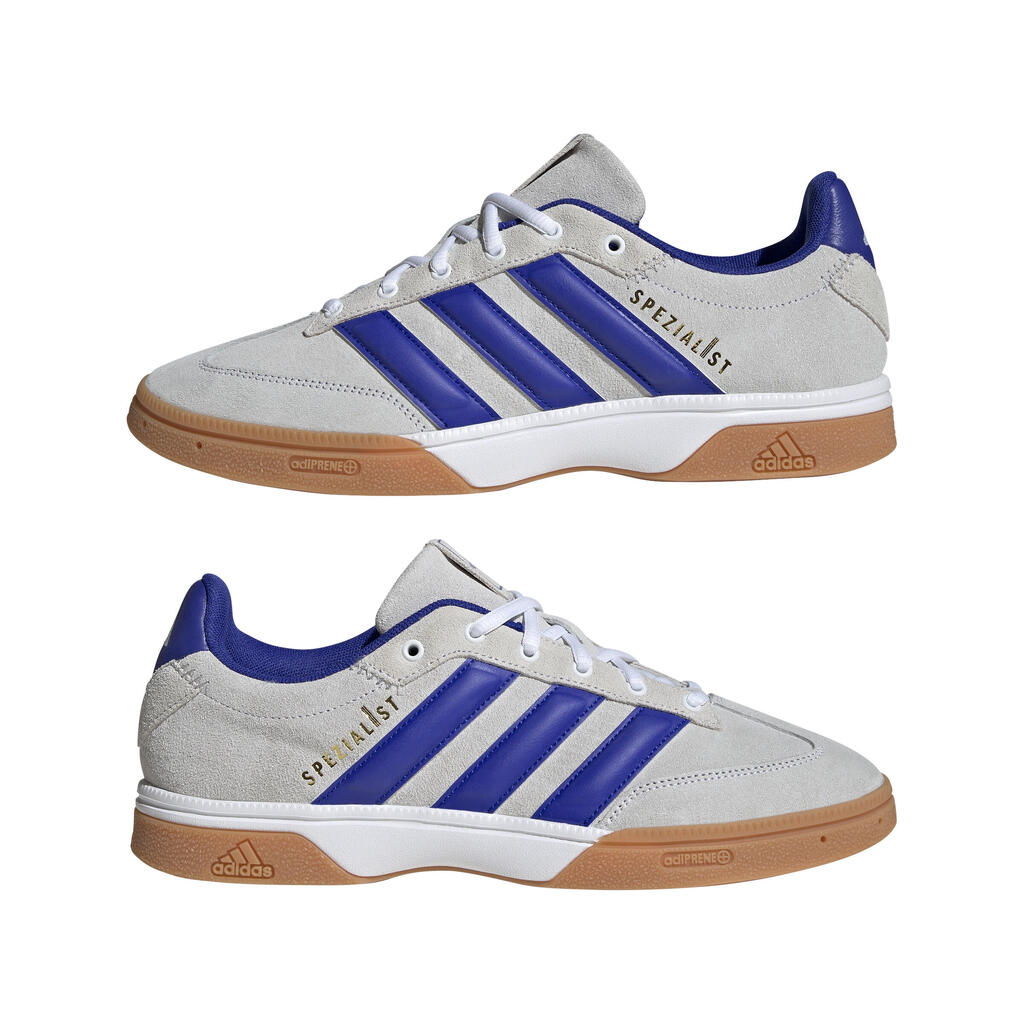 Damen/Herren Handball Hallenschuhe - ADIDAS Spezial grau/blau 