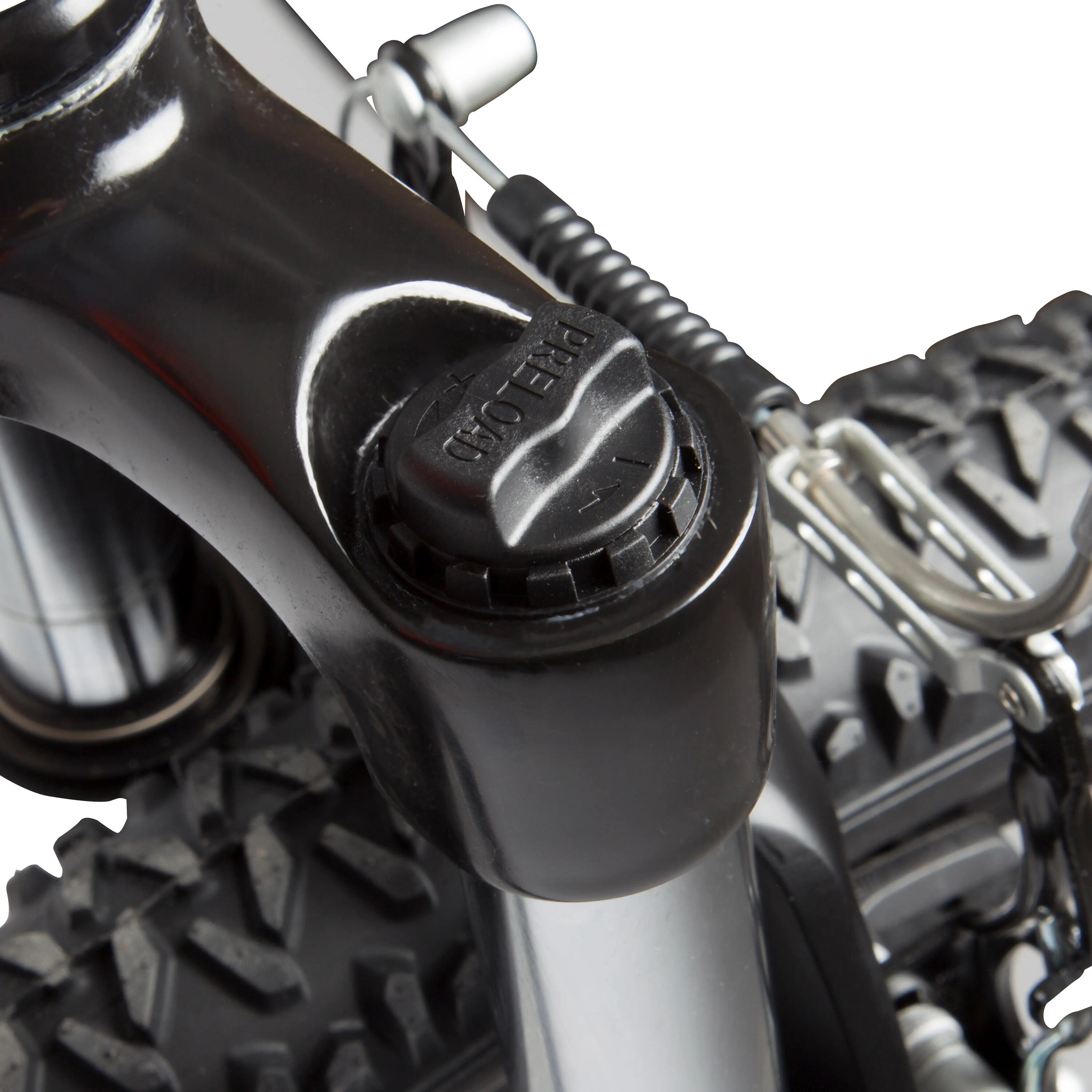Rockrider 340 MTB - Chrome/Orange/Black 5/12