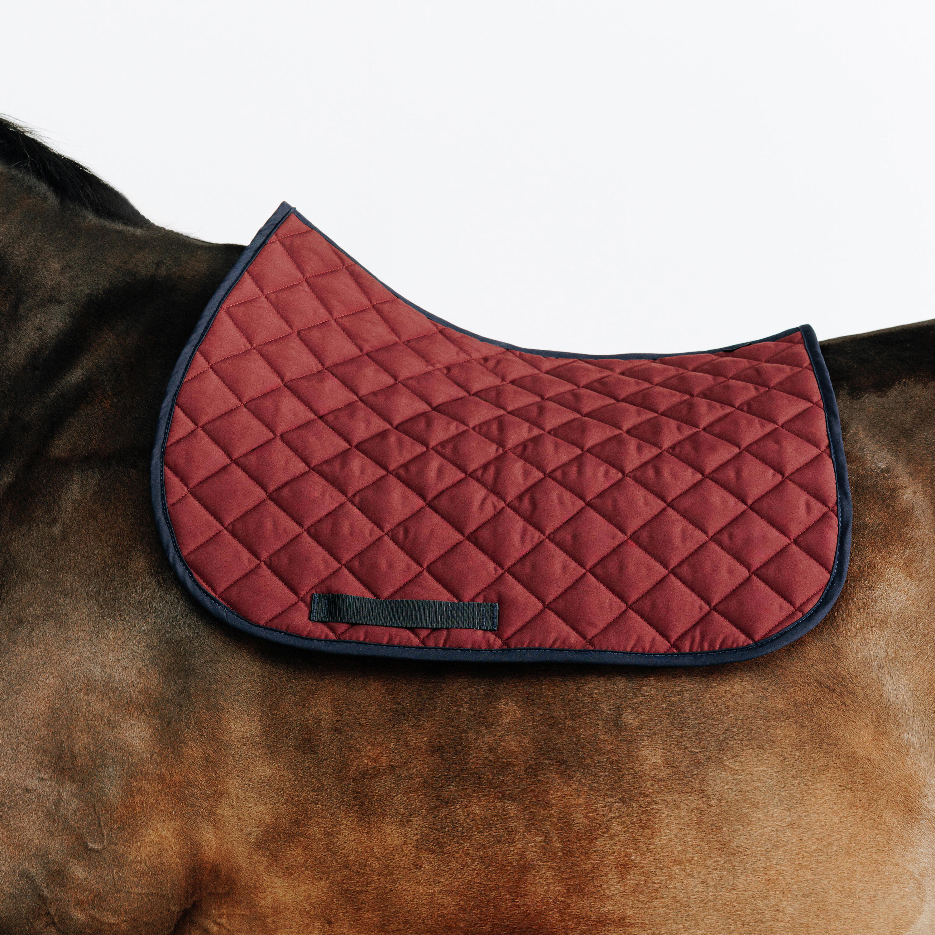 FOUGANZA Horse Saddle Cloth 100 - Burgundy