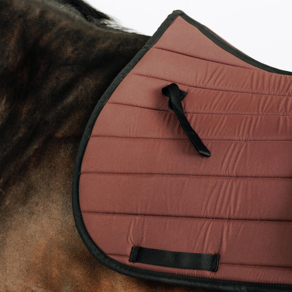 Schabracke Wanderreiten mit Tasche braun
