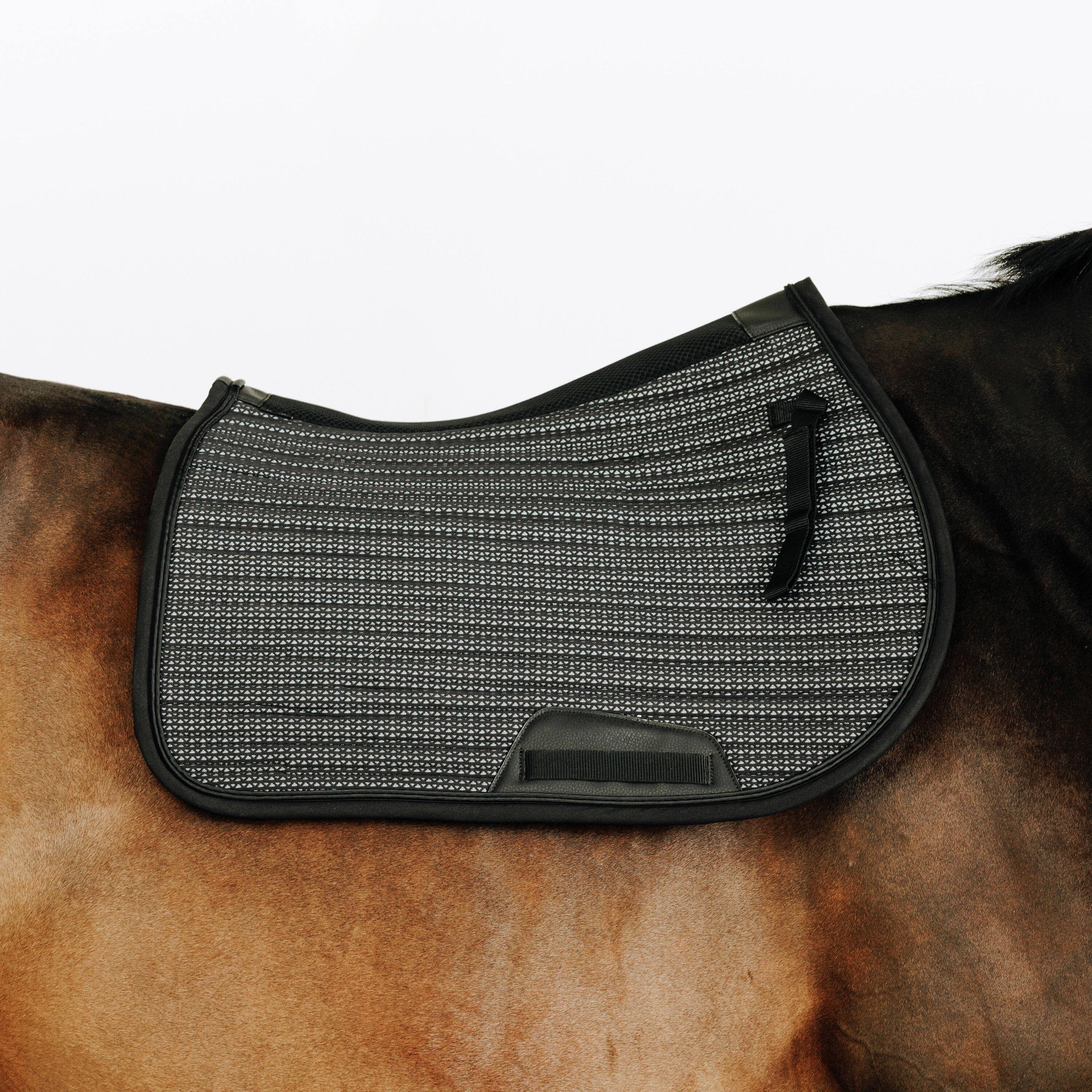 Tapis de selle équitation cheval et poney - 900 pimp noir 5/5