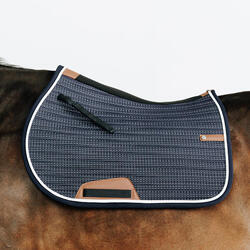 Tapis de selle équitation cheval et poney - 900 pimp bleu