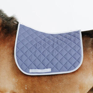 Mantilla Silla Equitación Poni 100 Azul Cometa