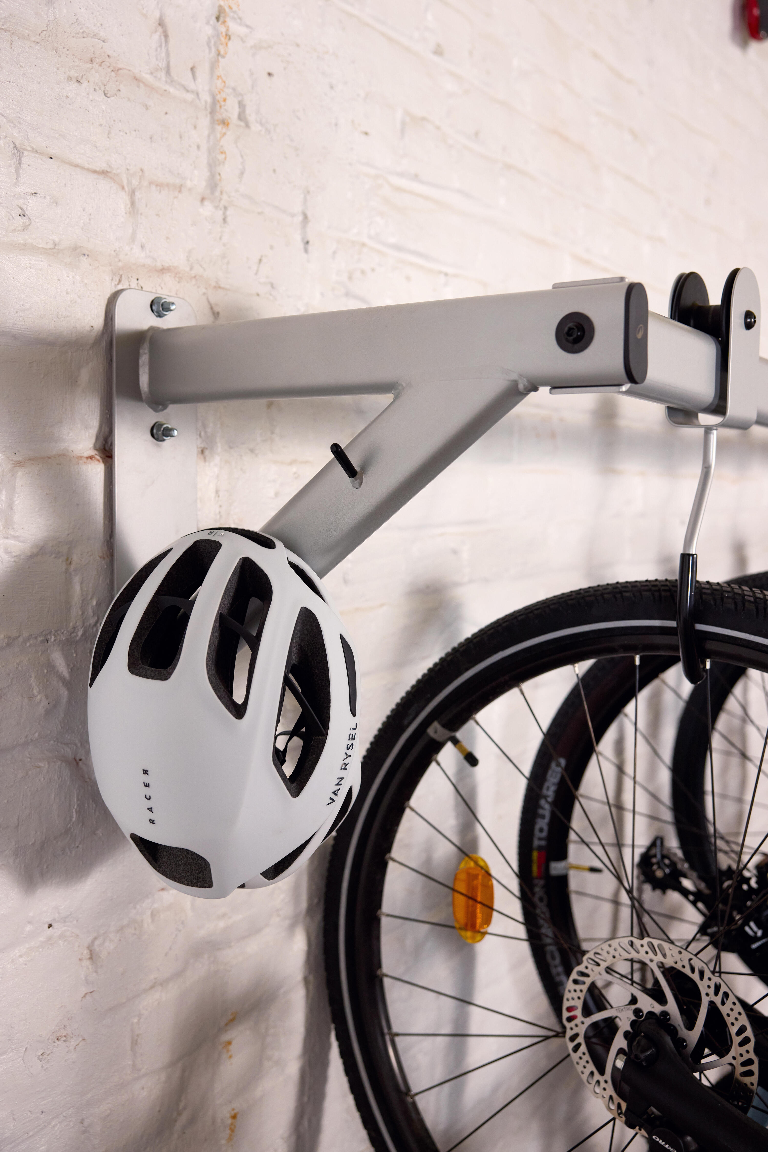 Relaxdays Fietsenrek 5 Fietsen Verchroomd Staal 130 Cm Fietsenstandaard Fiets Standaard