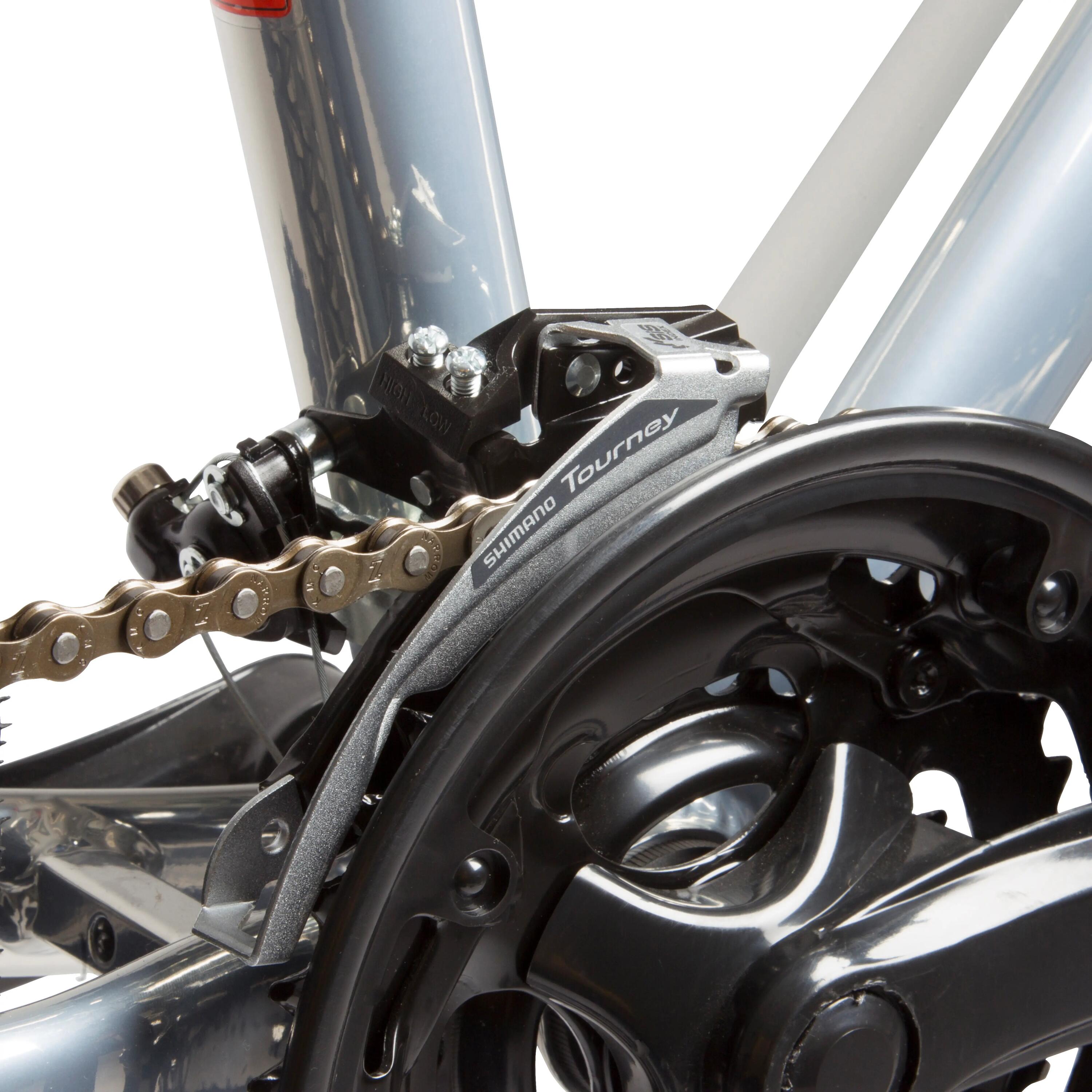 Rockrider 340 MTB - Chrome/Orange/Black 9/12