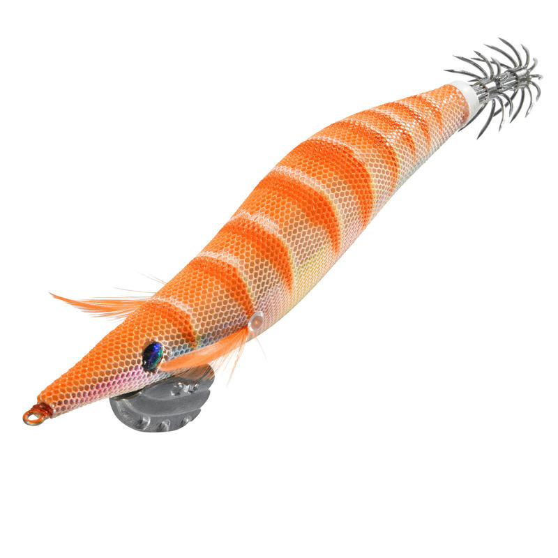 EBIKA Squid Jig 3.5 Squid/Cuttlefish Fishing - Orange