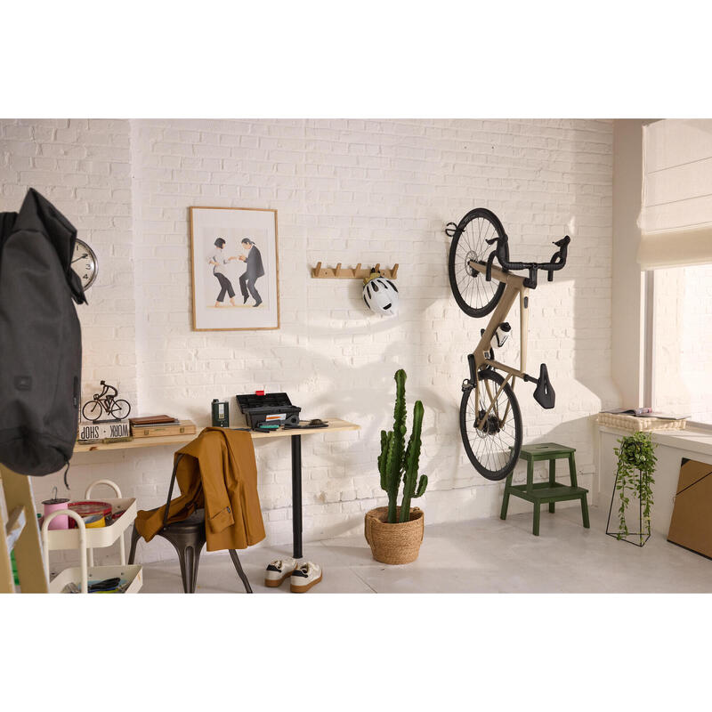 Suport bicicletă perete/tavan Negru