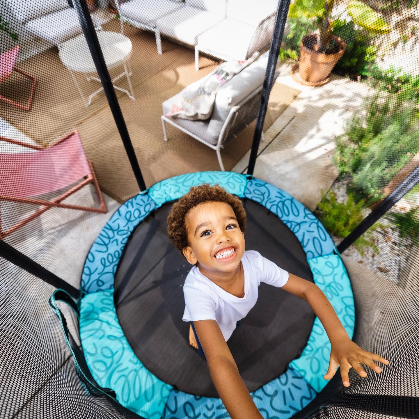 DECATHLON Domyos Trampolin Indoor 140 Header