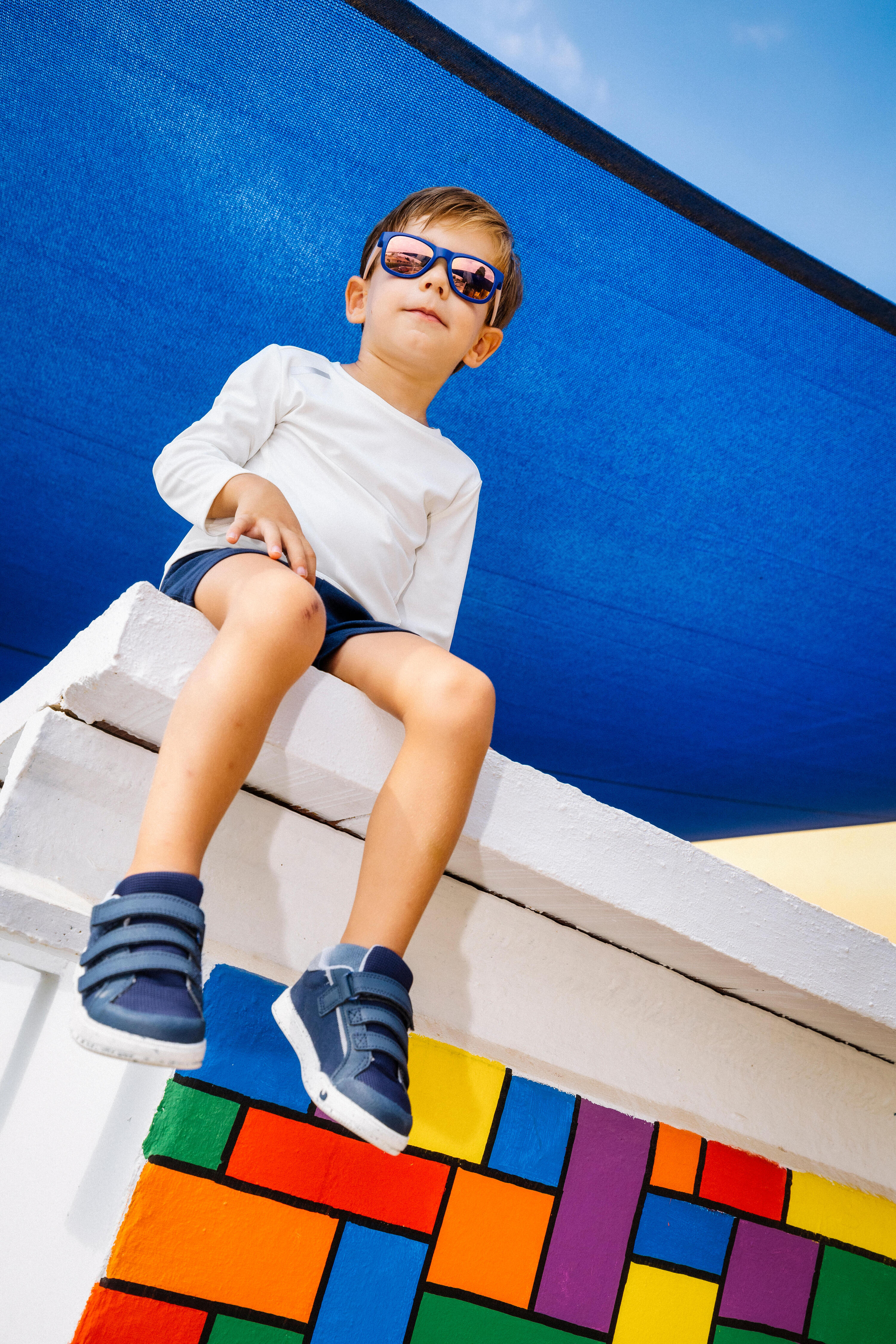 Chaussures de sport enfant – I Move 500 noir 7/12