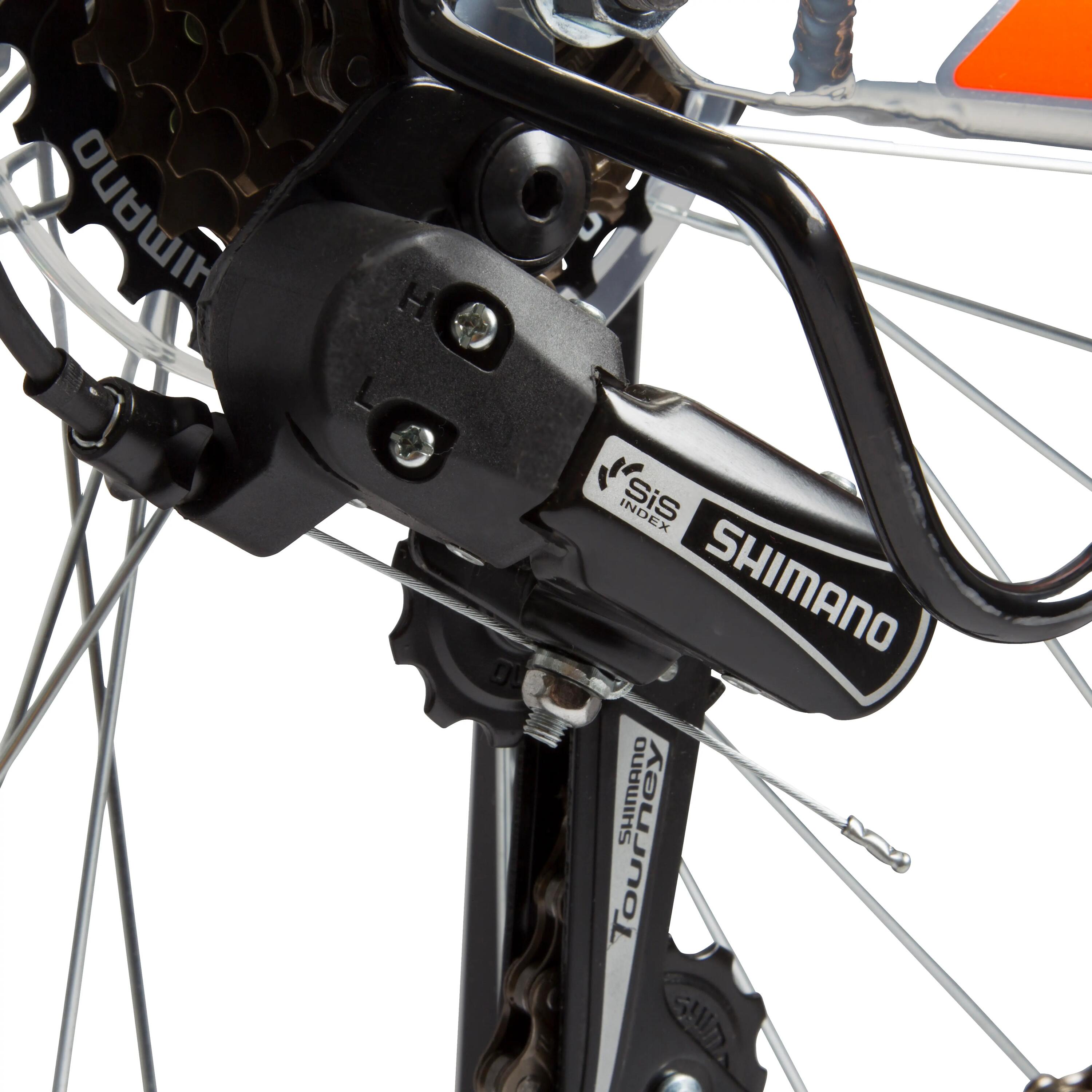 Rockrider 340 MTB - Chrome/Orange/Black 10/12