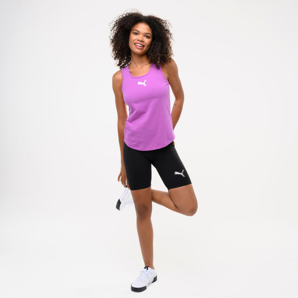 Women's Cotton Tank Top - Pink