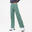 Pantalon drept din bumbac Puma Verde Damă
