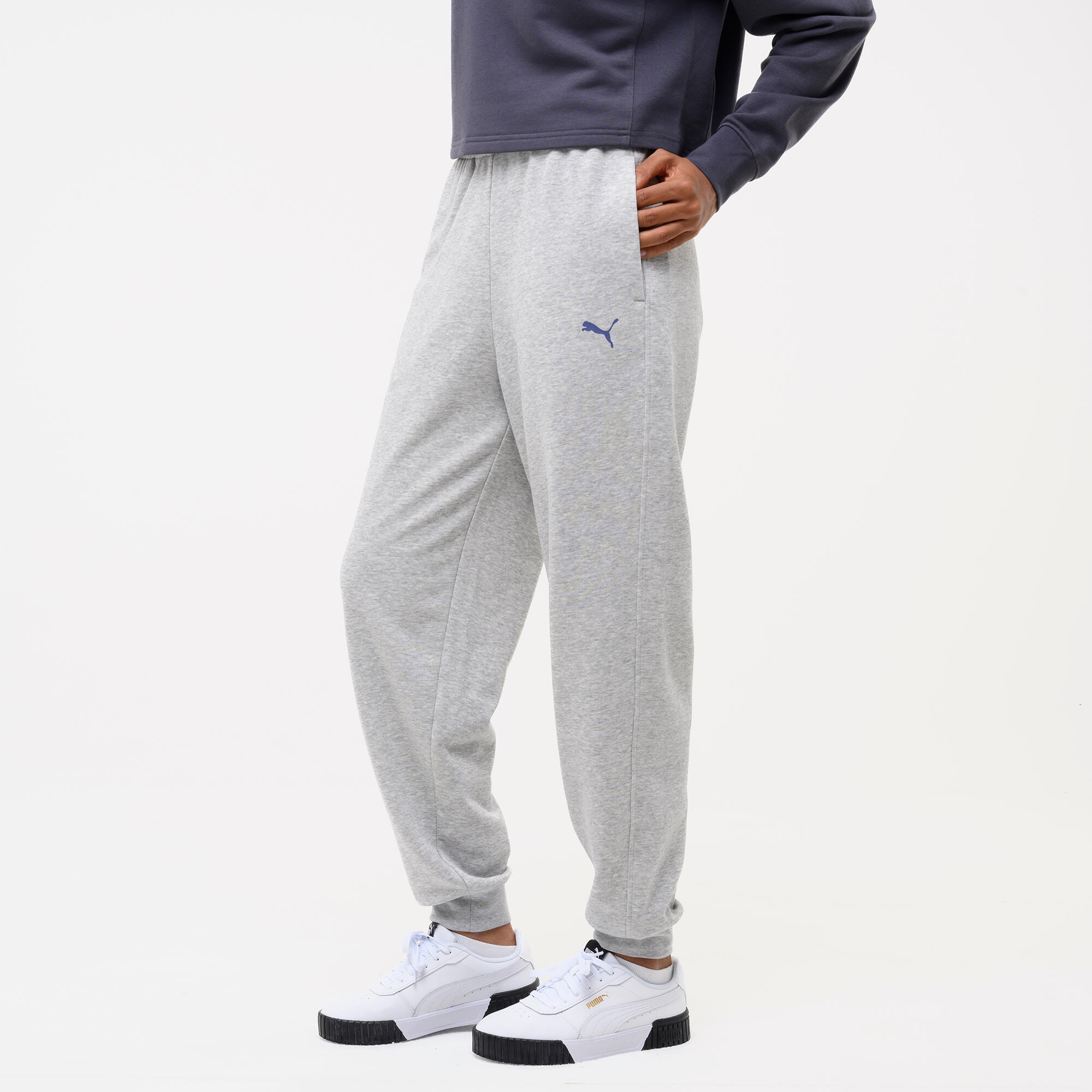 Pantalon de trening confortabil Gri Damă