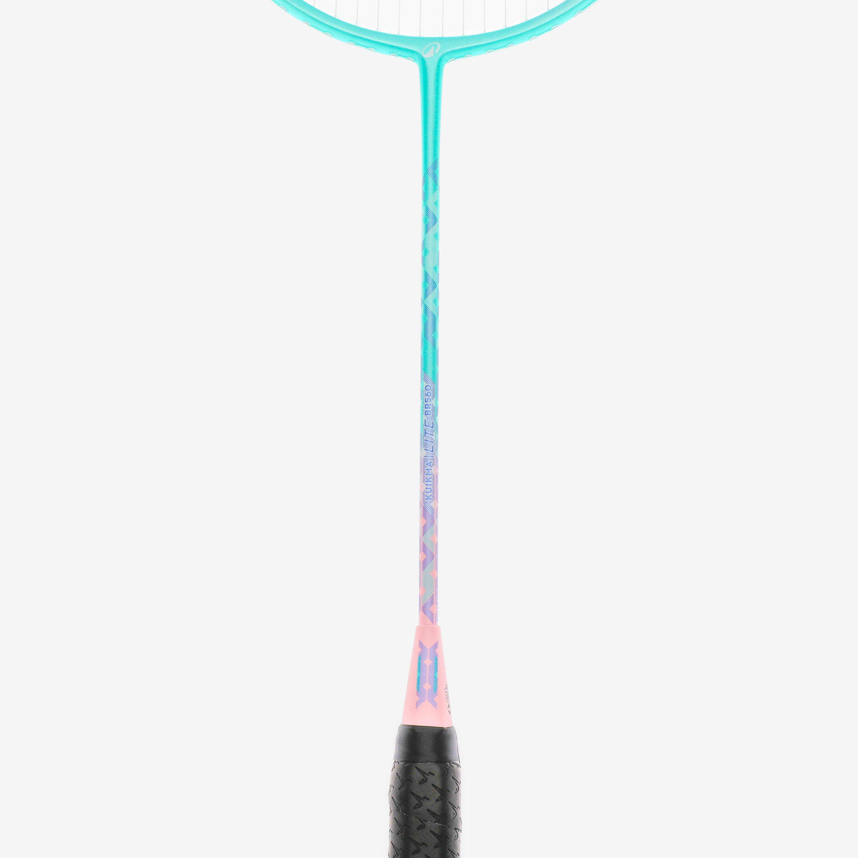 ADULT BADMINTON RACKET BR LITE 560 TURQUOISE -  4