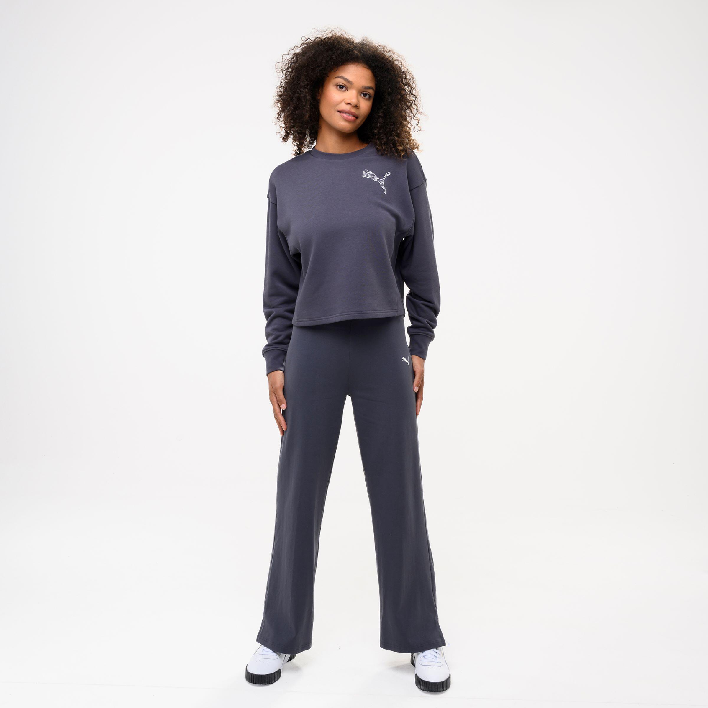 Puma flared sportlegging voor dames donkergrijs 5/5