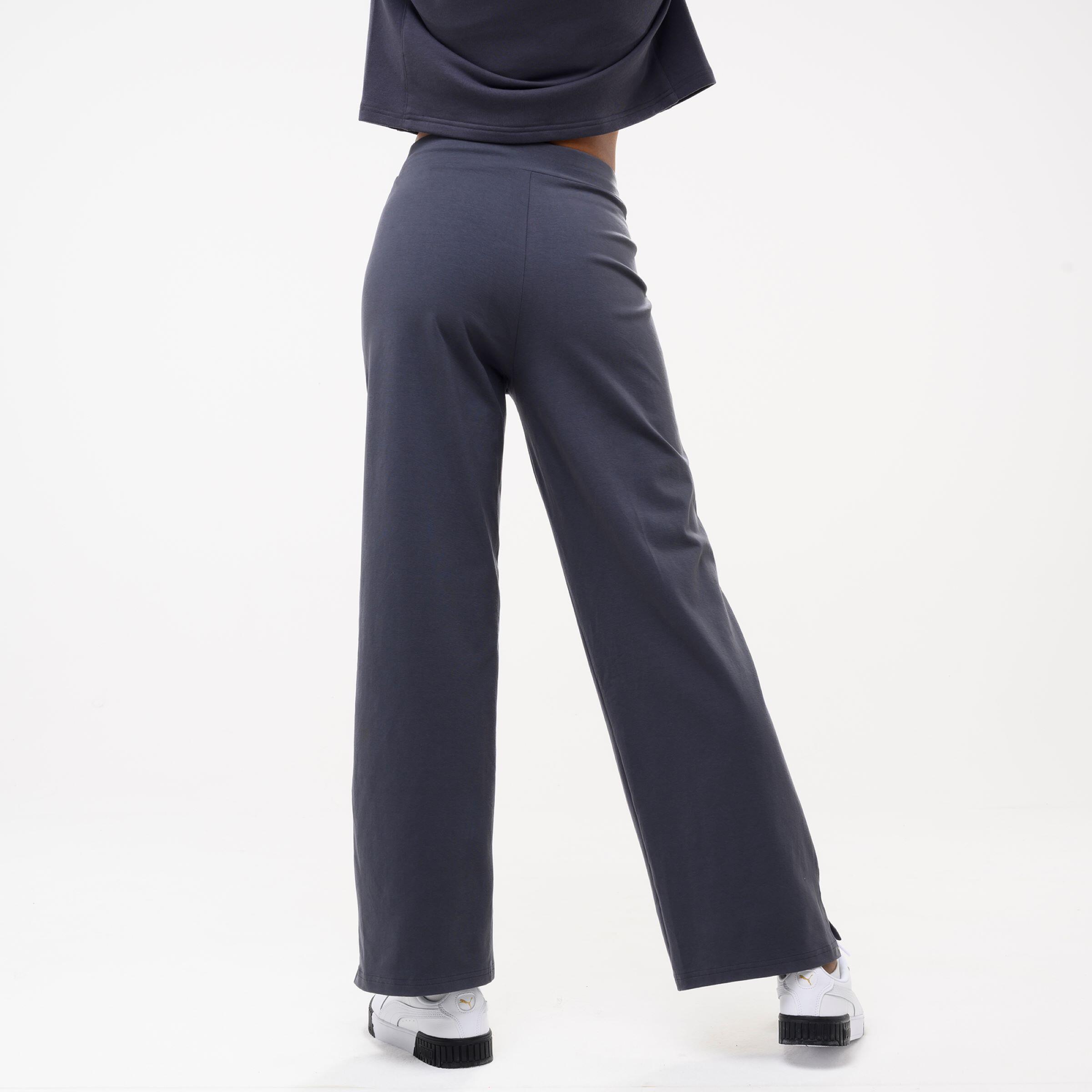 Puma flared sportlegging voor dames donkergrijs 4/5