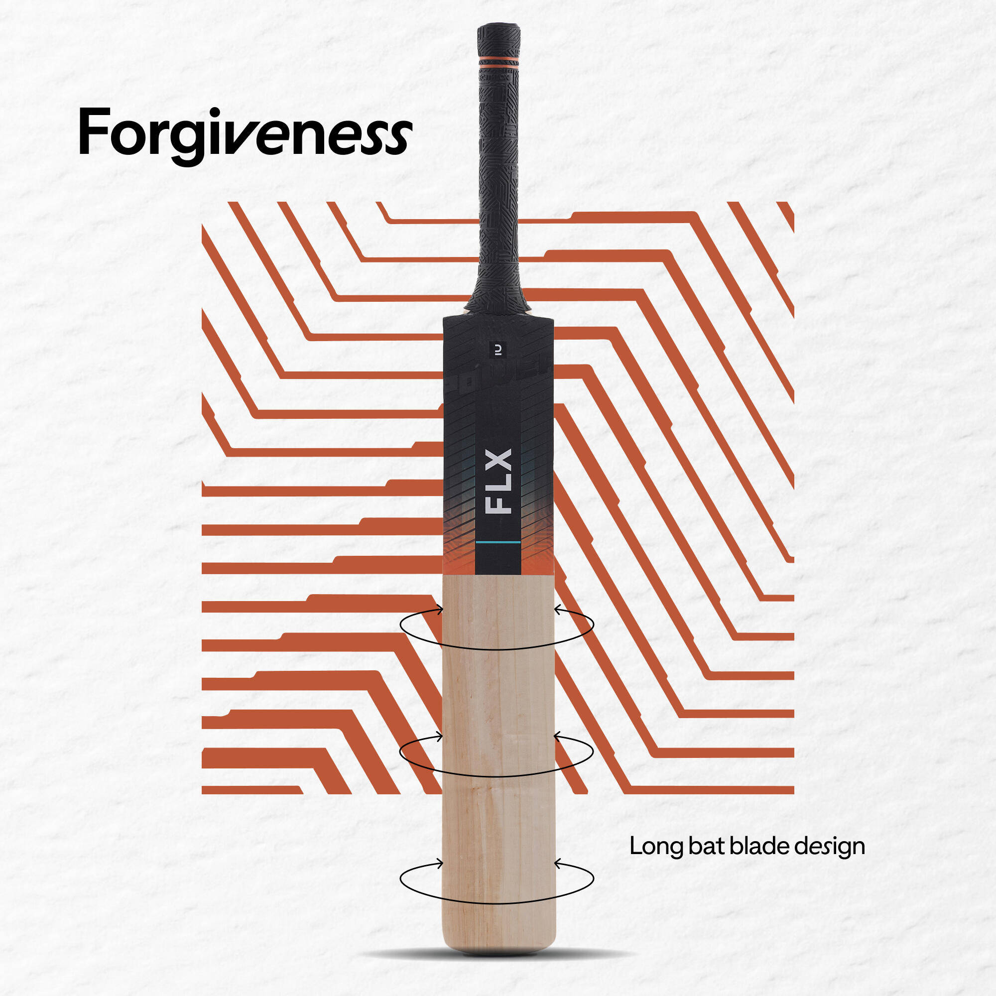 Cricket Bat for Hard Tennis Ball SH T900 Power - Blue -  5