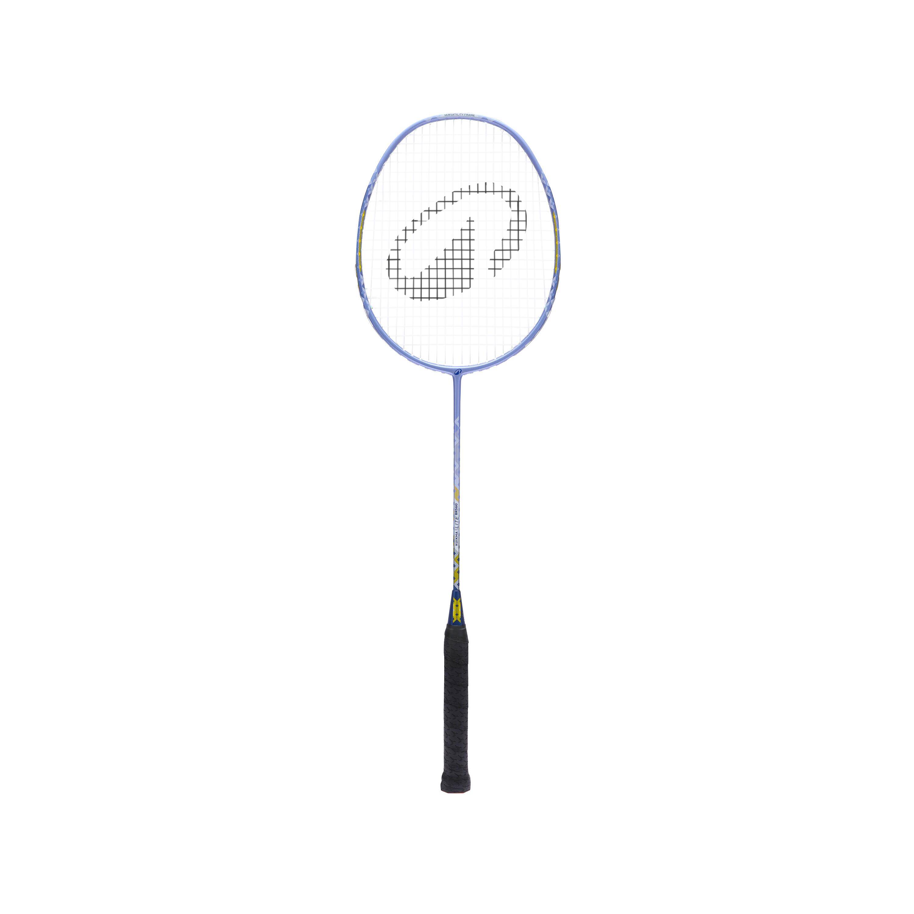 Adult Badminton Racket BR 560 Lite Grey Blue -  1