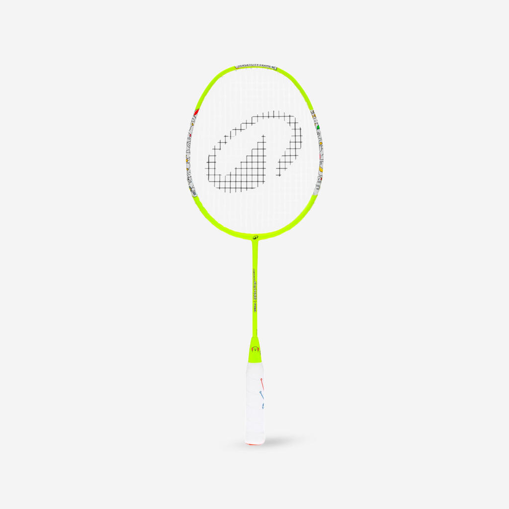 Žuti dečji reket za badminton BR SENSATION 190 EASY KID