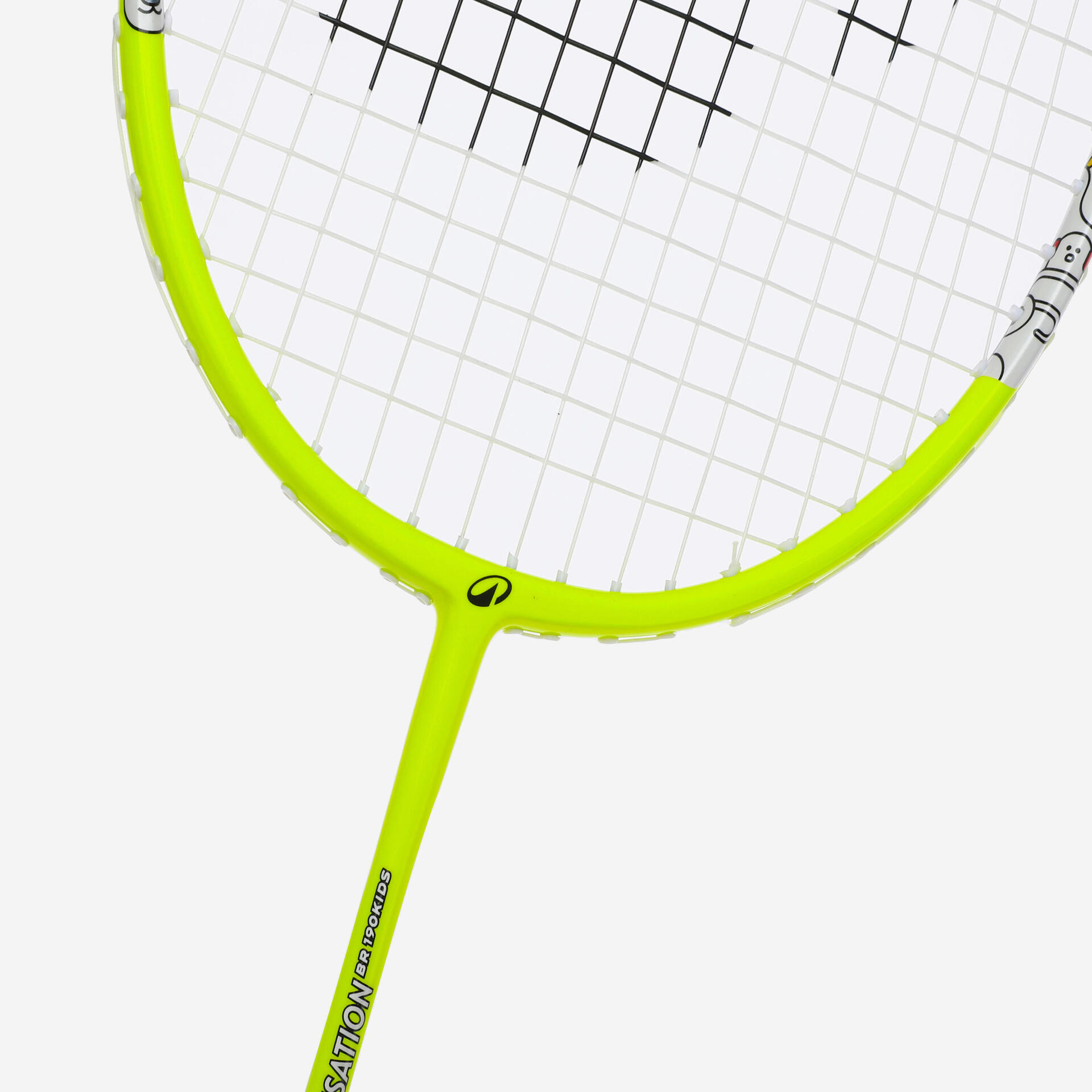 Small Kid Racket KID BADMINTON RACKET BR SENSATION 190 EASY KID LIME