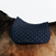 Tapis de selle équitation cheval - 100 marine