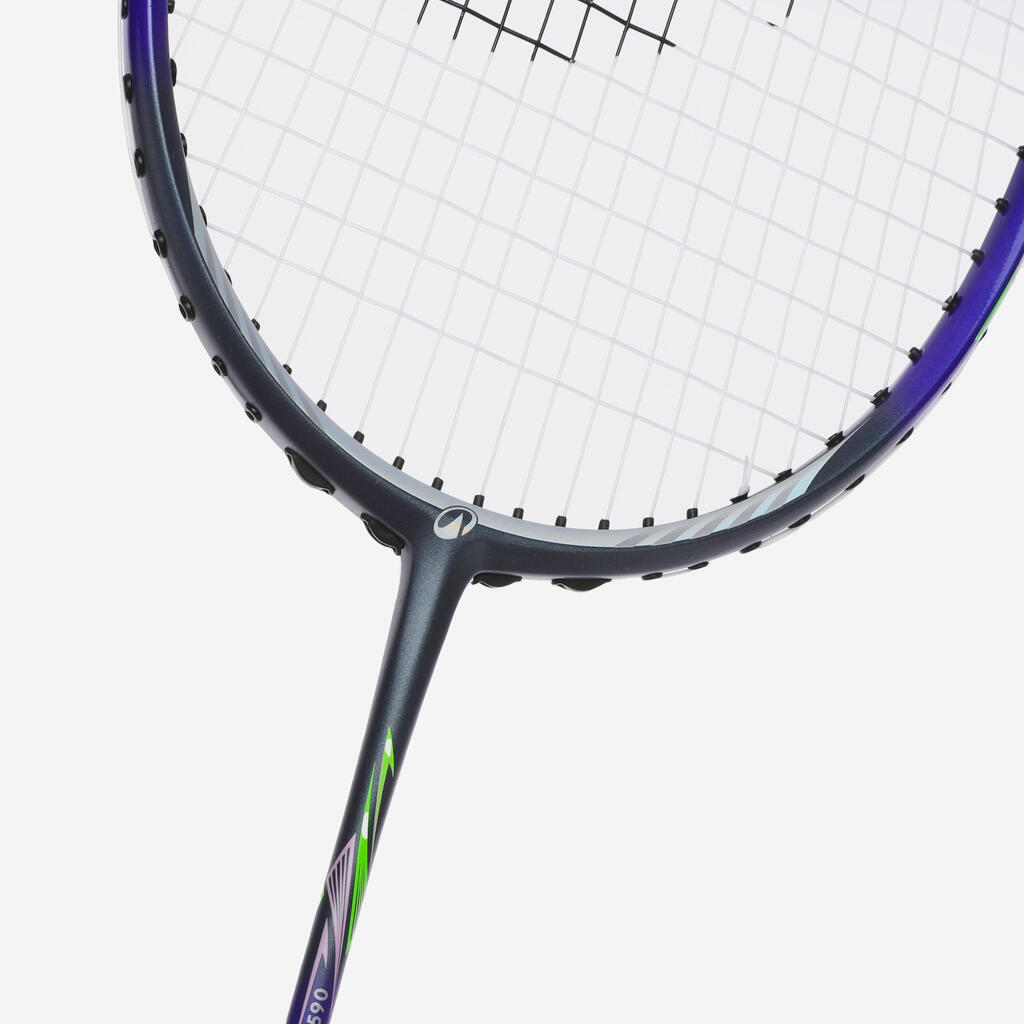 Ljubičasti reket za badminton za odrasle BR PERFORM 590