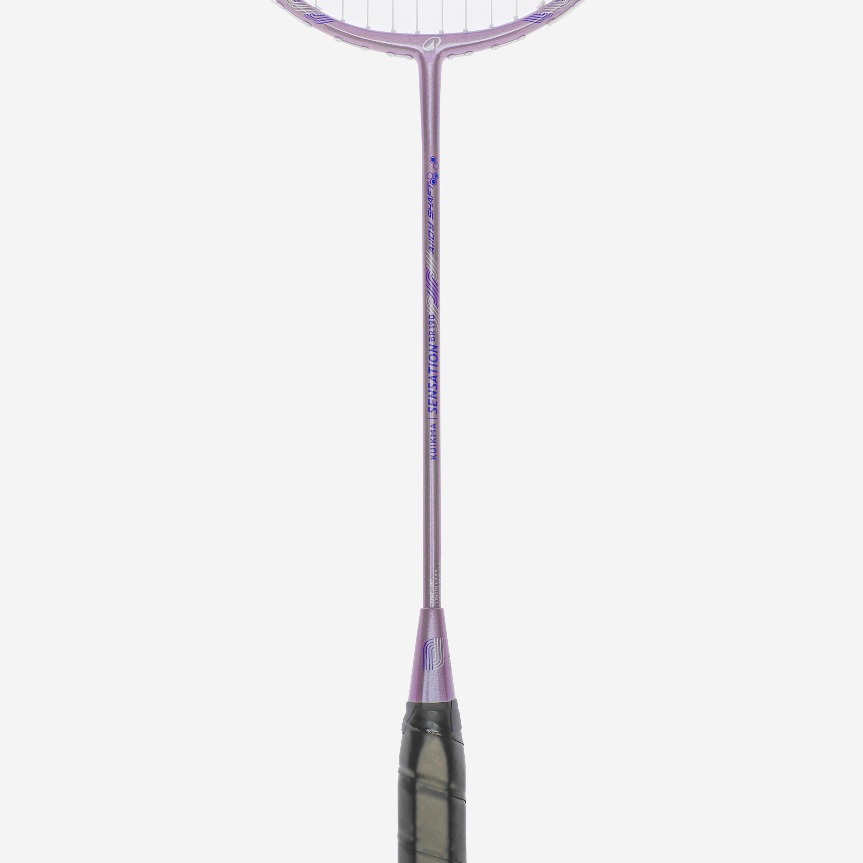 ADULT BADMINTON RACKET BR SENSATION 190 PURPLE