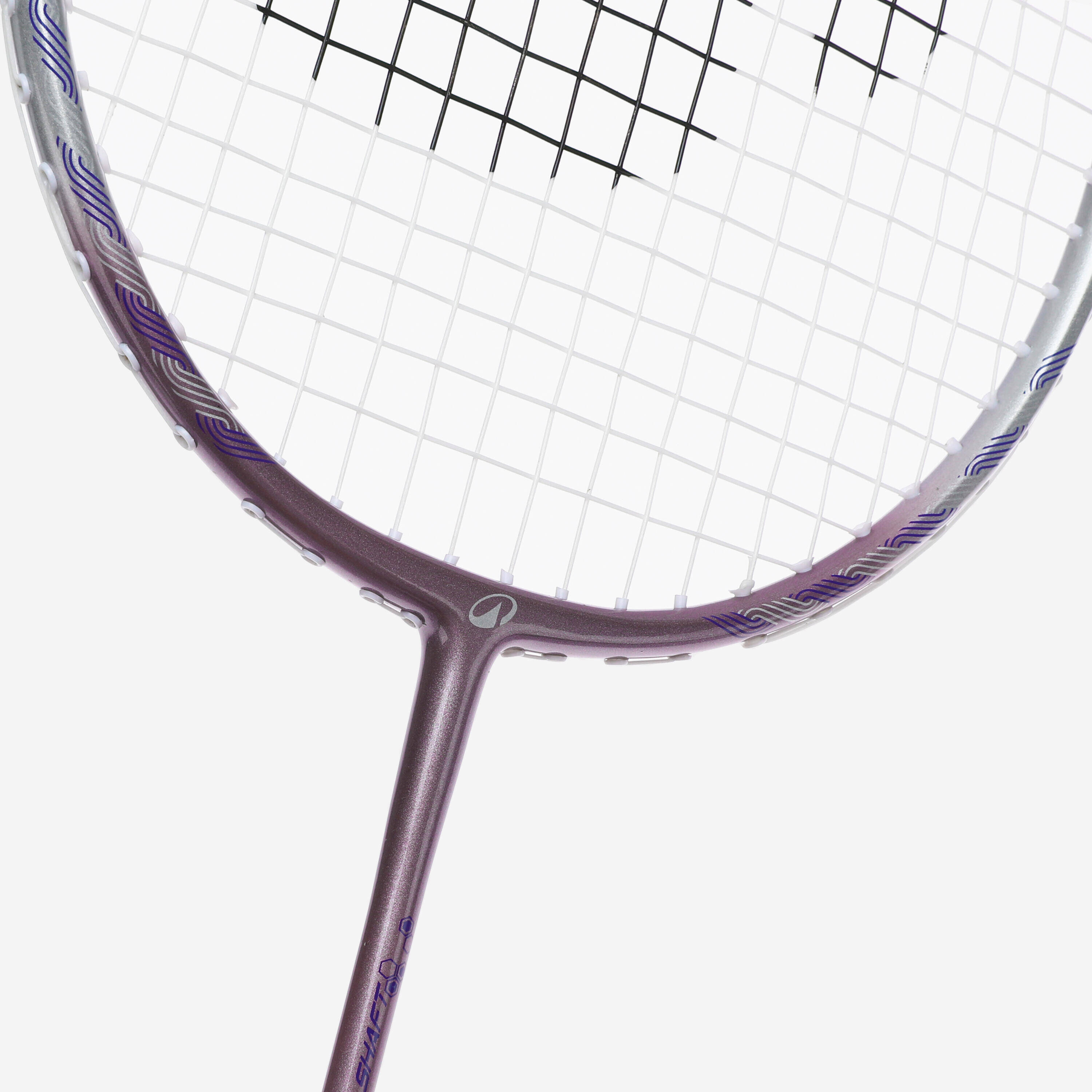 ADULT BADMINTON RACKET BR SENSATION 190 PURPLE -  3