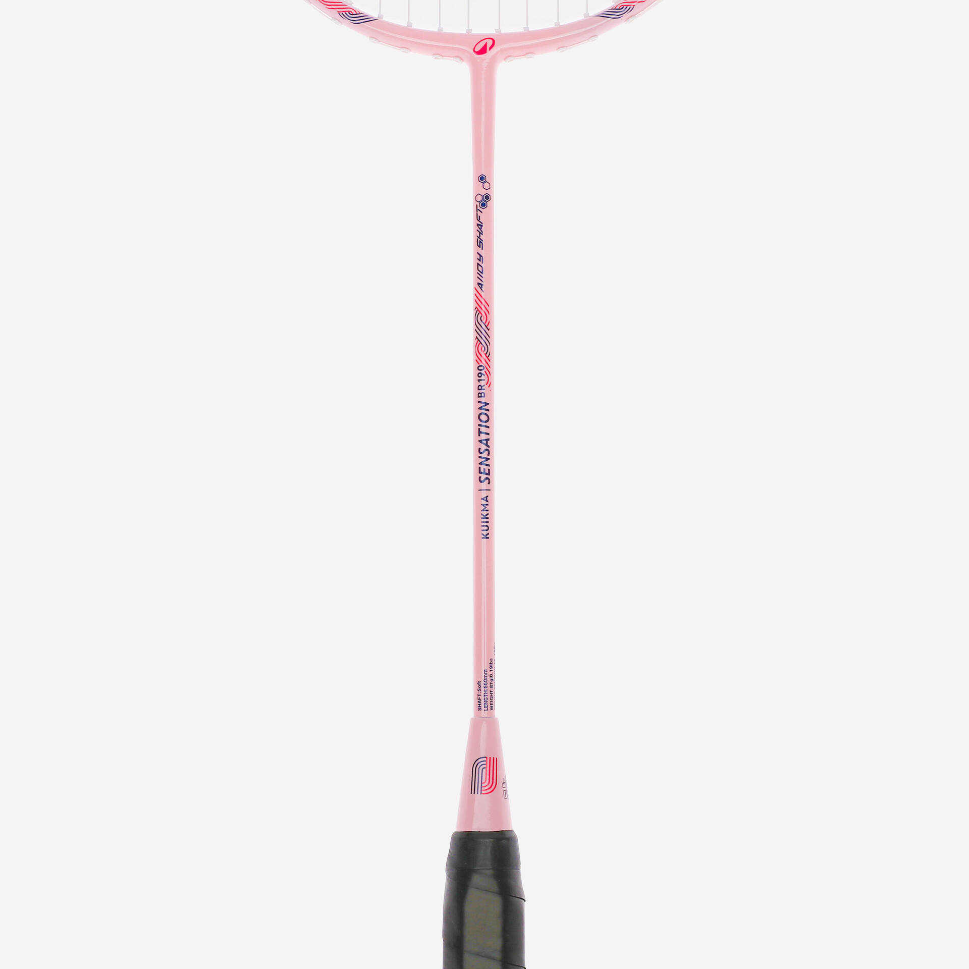ADULT BADMINTON RACKET BR SENSATION 190 PINK