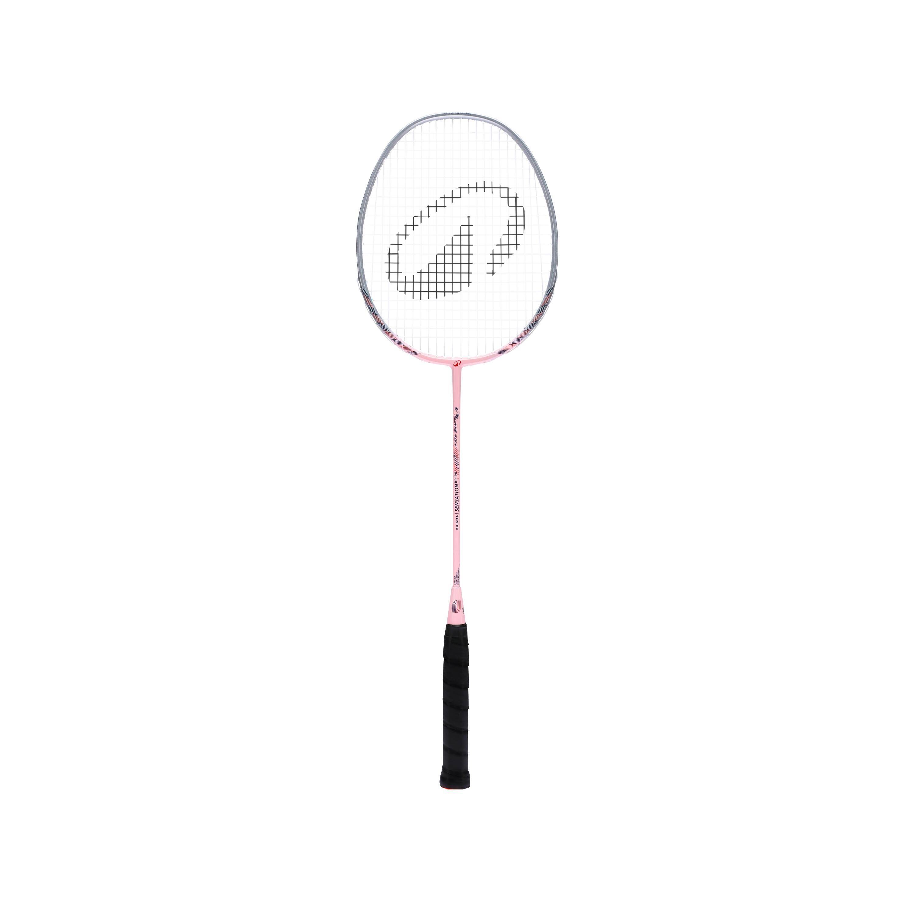 ADULT BADMINTON RACKET BR SENSATION 190 PINK -  1