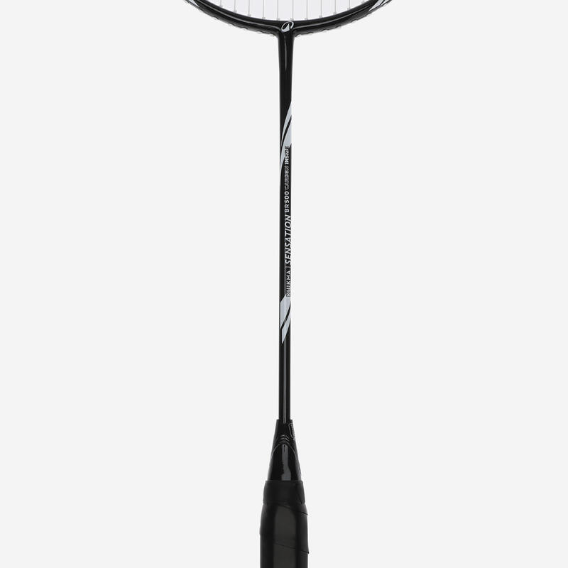 Set de rachete de de badminton Adulți BR Sensation 500 - Negru/Alb