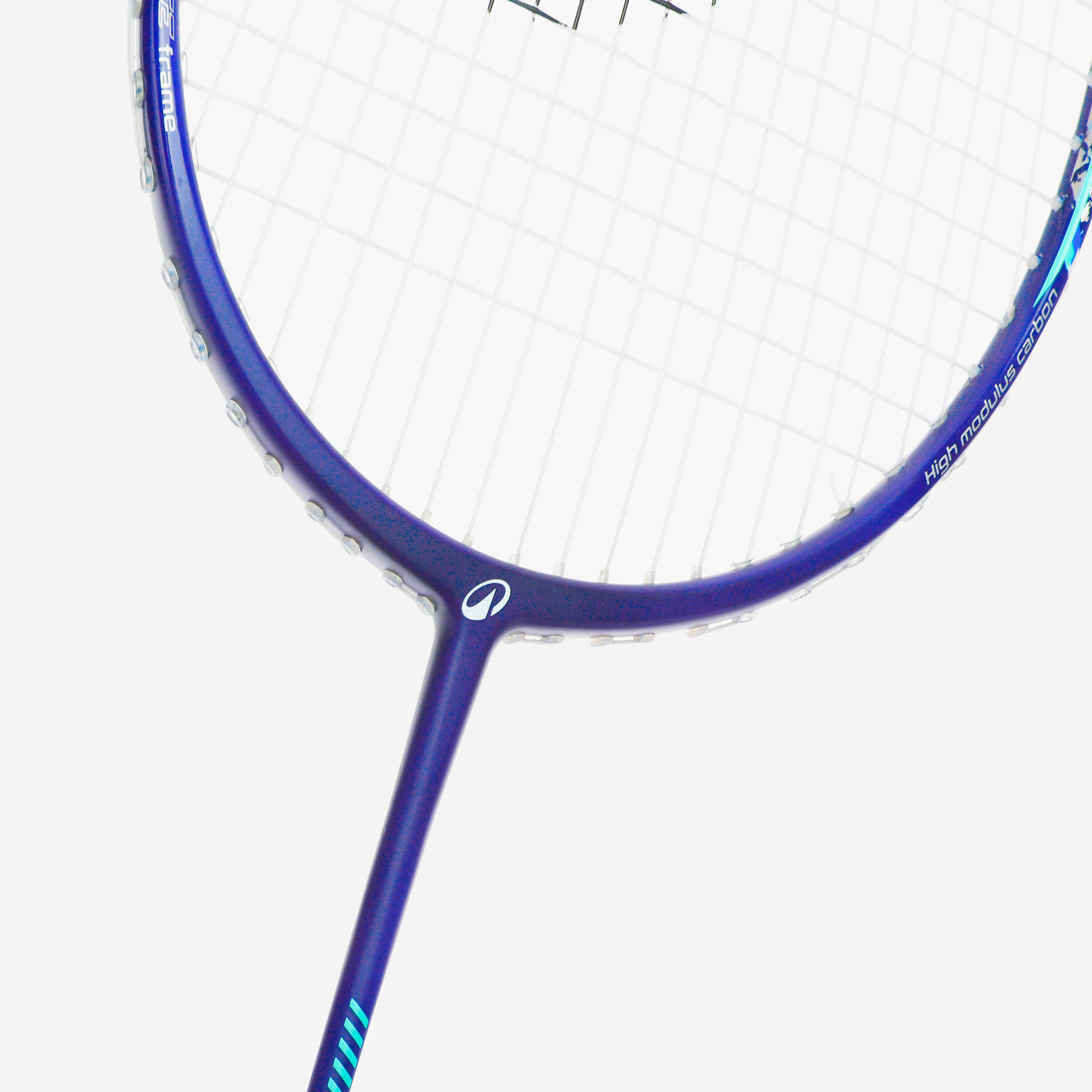 ADULT BADMINTON RACKET BR LITE 590 TURQUOISE -  3