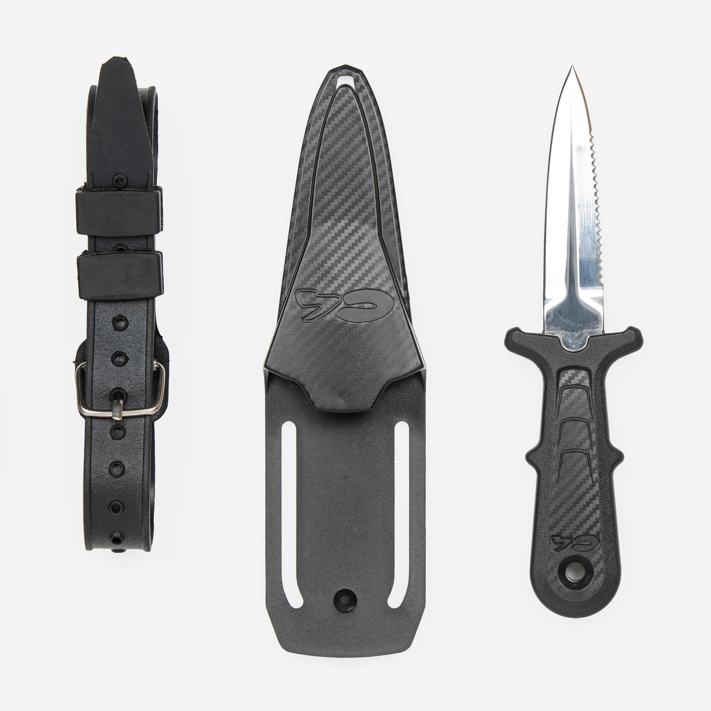 Coltello pesca in apnea e subacquea NAIFU S compatto 2/6