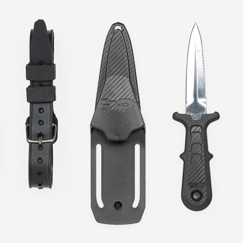 Couteau de chasse sous marine et plongée compact - Naifu S