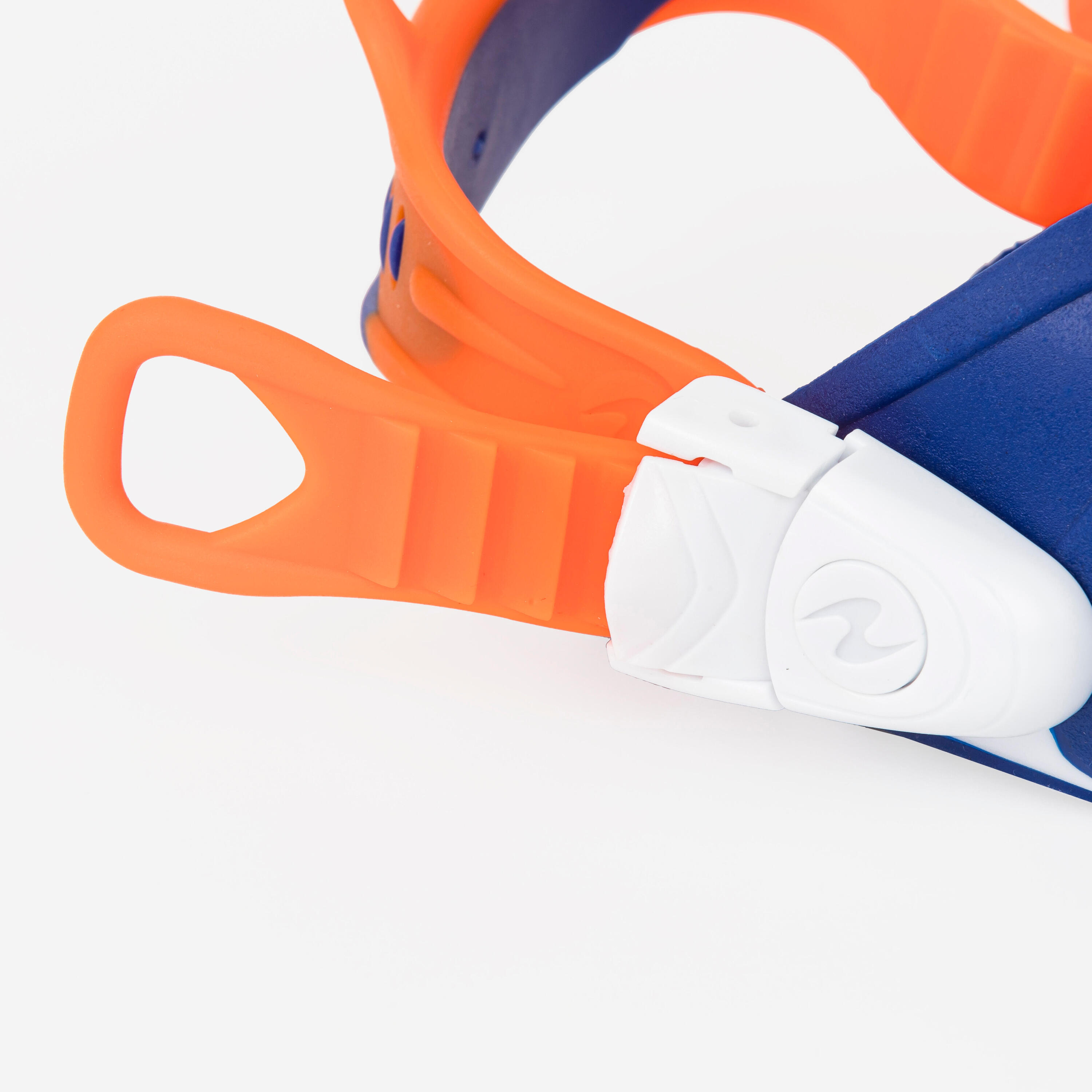 Aletas Snorkel Zinger 2.0. Adulto Azul Cortas Talón Abierto Ajustable 5/5