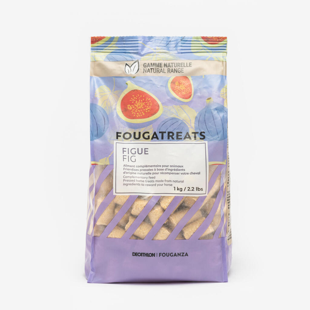 Priboljški za konje in ponije z okusom fig FOUGATREATS (1 kg) 