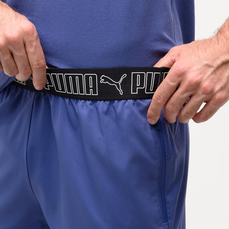 Short active homme, bleu