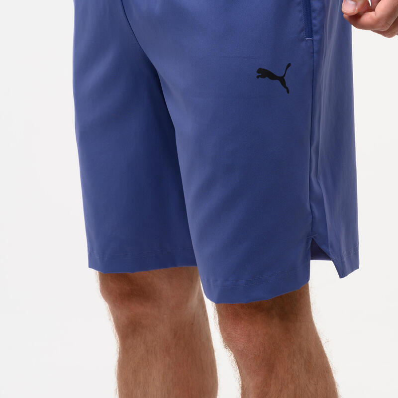 Calções de Fitness Puma  Homem Azul