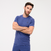 T-shirt active à manches courtes homme, bleu
