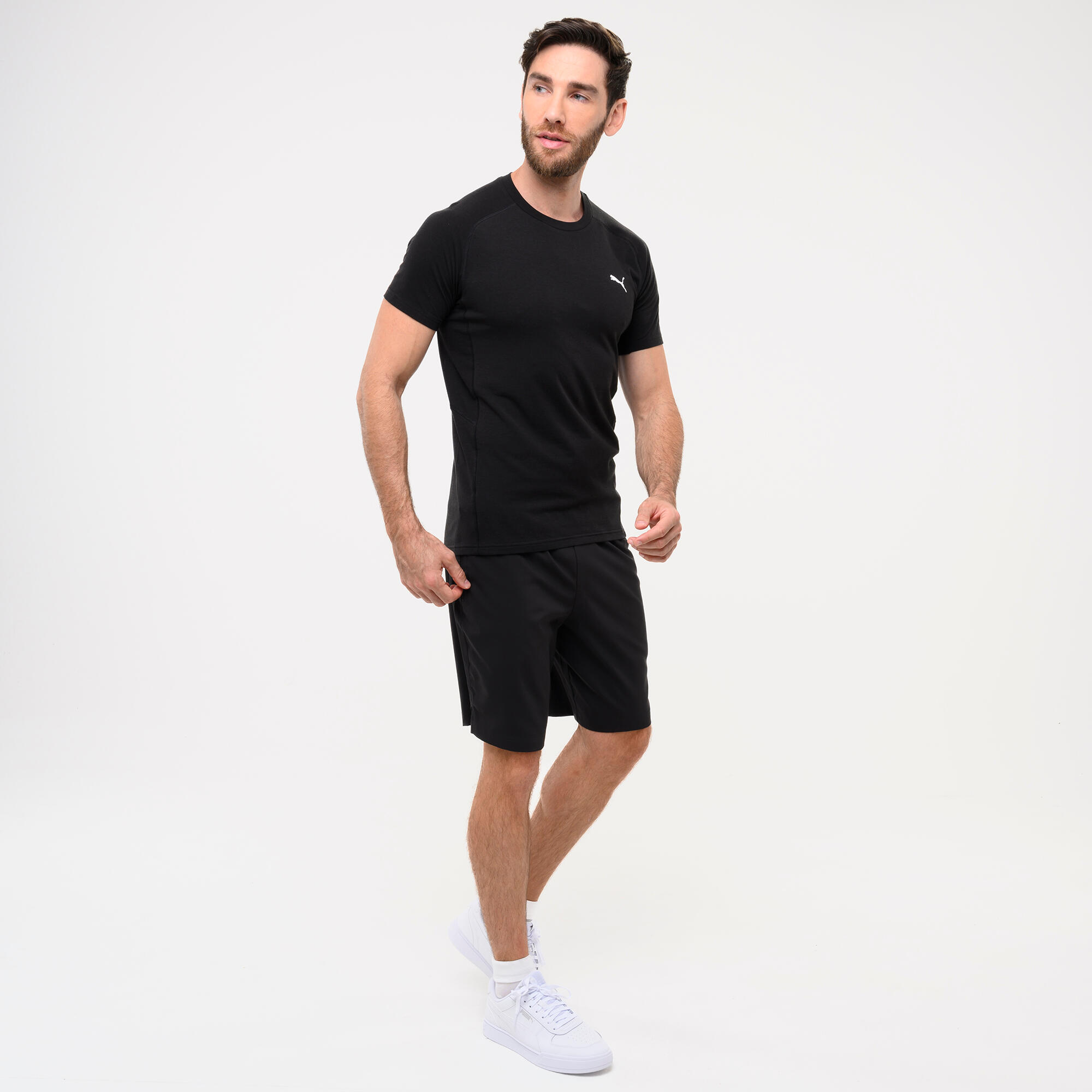 Heren-T-shirt active zwart 6/6